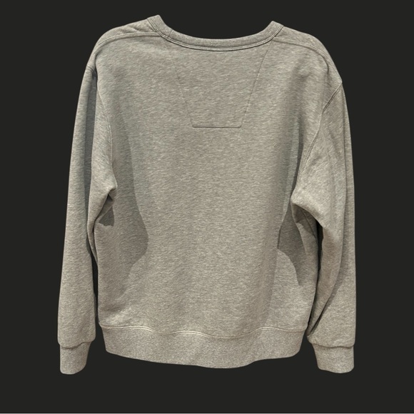 G-STAR RAW Appliqué Sweatshirt Crewneck Grey L - Picture 5 of 13